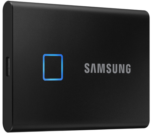 Samsung T7 Touch Portable SSD 2TB Zwart Main Image