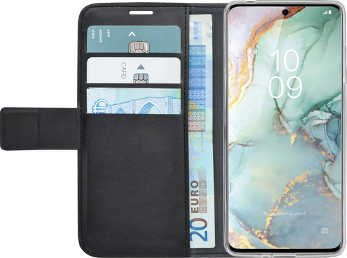 Dapper Wereldvenster Aquarium Azuri Wallet Magneet Samsung Galaxy S10 Lite Cover Zwart - Coolblue - Voor  23.59u, morgen in huis