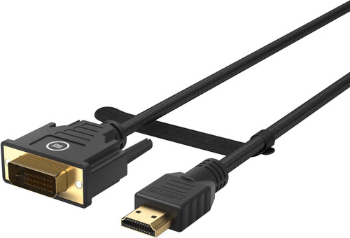 Bluebuilt Hdmi To Dvi D Dual Link Cable 2 Meters Black Coolblue Before 23 59 Delivered Tomorrow