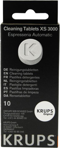 Krups XS3000 Cleaning Tablets Includes 10 tablets 