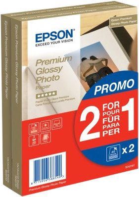 Epson Premium Glossy Fotopapier 80 vel (10 centimeter x 15 centimeter) - Coolblue - Voor 23.59u, morgen huis