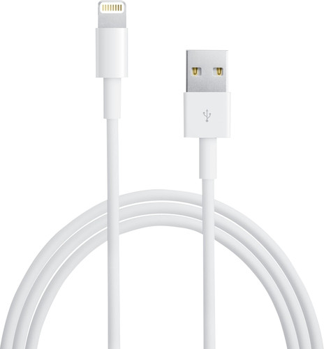 Gemarkeerd Bekwaam Reusachtig Apple Lightning naar Usb A Kabel 1 Meter - Coolblue - Voor 23.59u, morgen  in huis