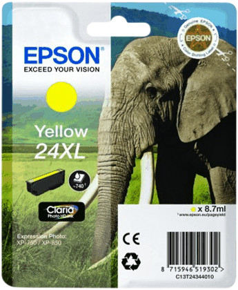 Epson 24XL Cartridge Geel Main Image