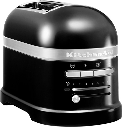 KitchenAid Broodrooster Onyx Zwart 2-slots - Coolblue - Voor 23.59u, morgen in huis