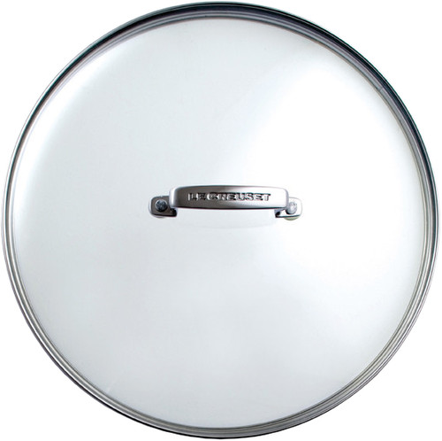 Le Creuset 962008240 Glazen deksel, gehard, antiaanbak, diameter van 24 cm, transparant