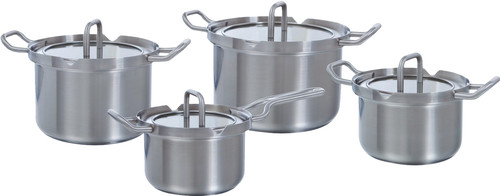 DE BESTE BK Q-linair Master Glas Pannenset 4-delig - Perfecte Keuze Voor In De Keuken