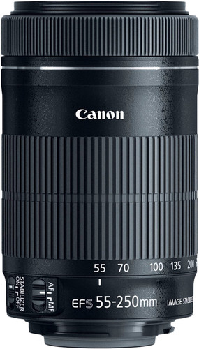 Canon EF-S 55-250mm f/4-5.6 IS STM - Coolblue - Voor 23.59u