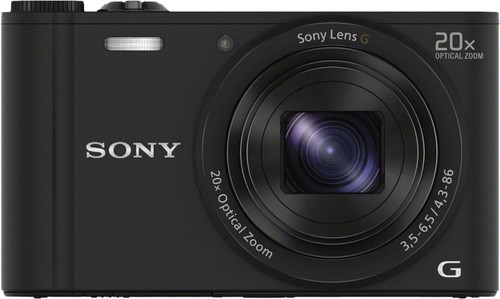 Sony CyberShot DSC-WX350 Black Main Image
