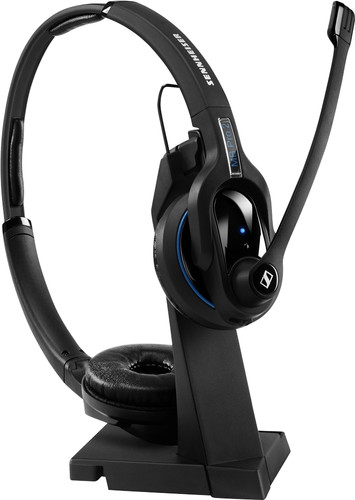 Sennheiser MB Pro 2 UC ML Dual-Connectivity - Dual-Sided Wireless Bluetooth Headset For Desk/Mobile Phone & Softphone/PC Connection| w/ HD Sound & Major UC Platform Compatibility Black 506046 