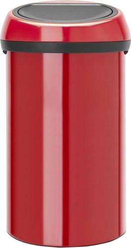Geneigd zijn verraad Ambient Brabantia Touch Bin 60 Liter Passion Red - Coolblue - Voor 23.59u, morgen  in huis