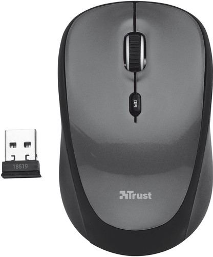 Trust Yvi Wireless Mouse Black - Coolblue - Before 23:59, delivered ...
