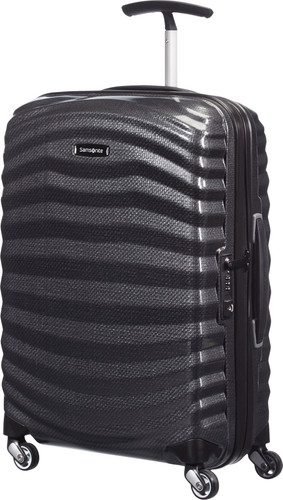 Samsonite Lite-Shock Spinner 55cm Black Main Image