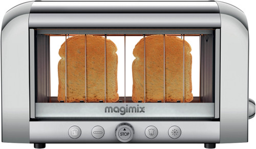 Droogte vraag naar Omkleden Magimix Le Vision Toaster Matte Chrome - Coolblue - Before 23:59, delivered  tomorrow