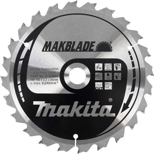 Makita - B-67240 - Zaagb Efficut 260x30x2,15 80T 10g