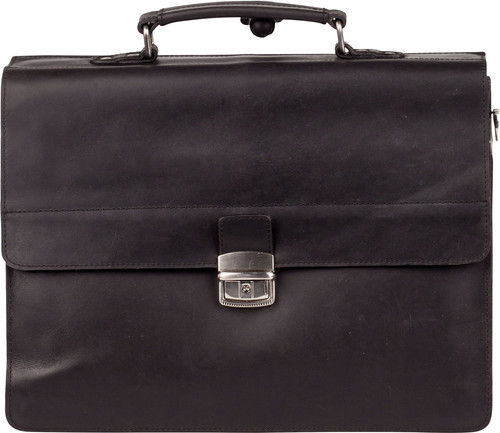 Burkely Vintage Dean Cartella In Pelle Uomo 38 Cm – Borsa Portadocumenti A4 Con Tracolla, Marrone - 3