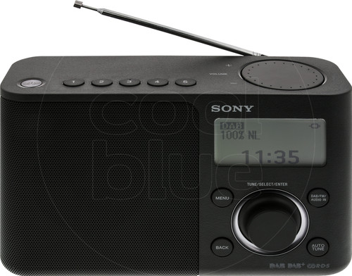 Sony XDR-S61D - tomorrow delivered Coolblue Before 23:59, Black 