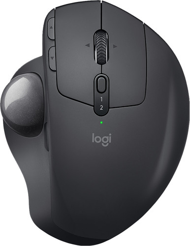 Logisch Recensent Bestaan Logitech MX Ergo Draadloze Muis Zwart - Coolblue - Voor 23.59u, morgen in  huis