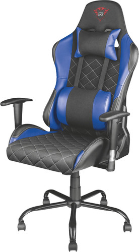 Trust Gxt 707b Resto Gaming Chair Blue Coolblue Before 23 59 Delivered Tomorrow