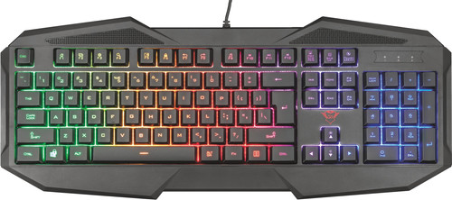 abces Bedienen pizza Trust GXT 830RW Avonn Gaming Toetsenbord QWERTY - Coolblue - Voor 23.59u,  morgen in huis