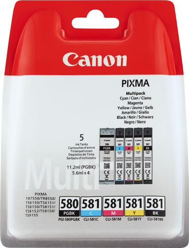 Canon PGI-580/CLI-581 XXL Combo Pack 10 pcs Ink Cartridge