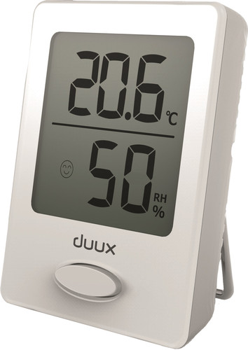 kom juni zijde Duux Sense Hygrometer en Thermometer Wit - Coolblue - Voor 23.59u, morgen  in huis