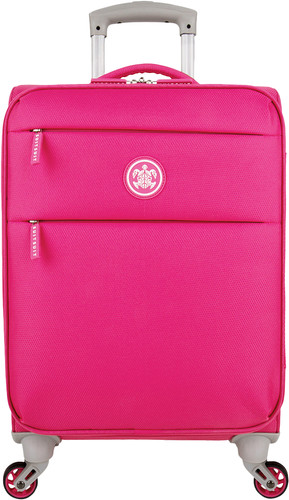 hot pink suitcase