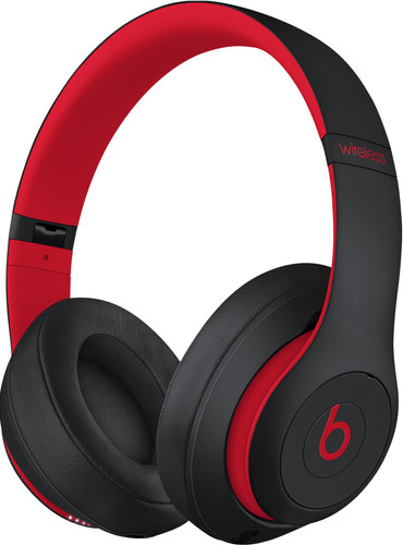 black and red beats studio