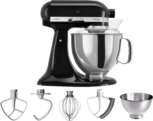 recept Ernest Shackleton Hoes KitchenAid Artisan Mixer 5KSM175PS Onyx zwart - Coolblue - Voor 23.59u,  morgen in huis