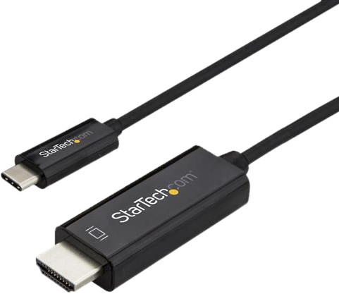 Gaan wandelen wit stewardess StarTech USB-C naar 4K 60Hz HDMI Converter 1 meter Zwart - Coolblue - Voor  23.59u, morgen in huis