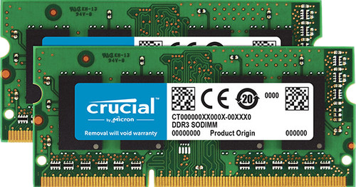 Crucial 16GB DDR3L 1600 SODIMM for Mac (2x 8GB) Main Image