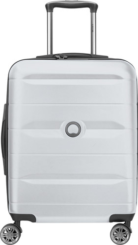 delsey silver luggage