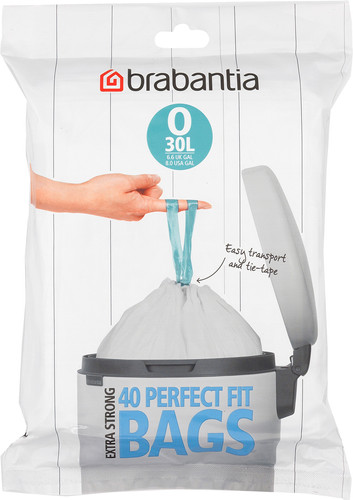 Brabantia Garbage bags Code O - 30 Liter (40 pieces) - Coolblue ...