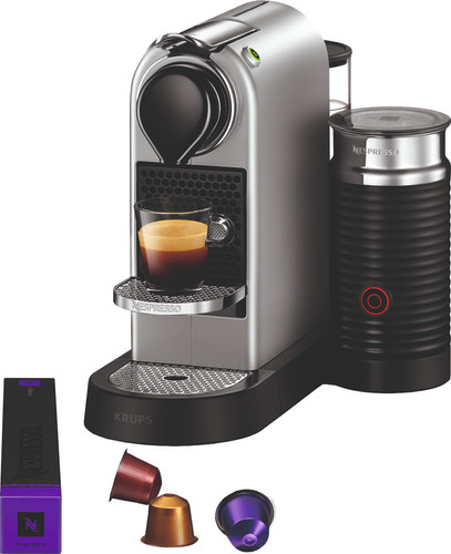 Luchtpost Maladroit deze Krups Nespresso Citiz & Milk XN761B Zilver - Coolblue - Voor 23.59u, morgen  in huis