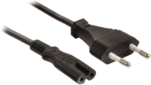 Nedis Power Cable 8 Shaped 5 Meter Black Coolblue Before 23 59 Delivered Tomorrow