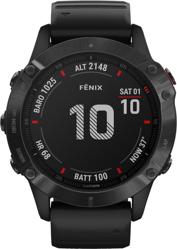Garmin Fenix 6X Pro - Black - 51mm - Coolblue - Before 23:59, delivered  tomorrow