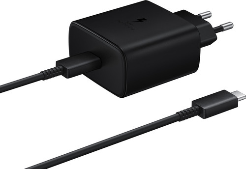 Samsung Super Fast Charging Oplader 45W + Usb C Kabel 1m - Coolblue - 23.59u, morgen in huis