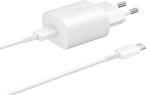 wandelen verdund waarom Samsung Oplader met Kabel 1m Usb C 25W met Power Delivery Wit - Coolblue -  Voor 23.59u, morgen in huis