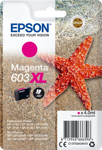 Epson 603XL Cartridge Magenta Main Image