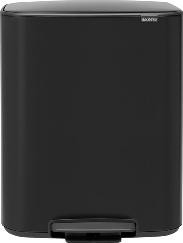 DE BESTE BRABANTIA BO PEDALEMMER 2 X 30 LITER MATZWART