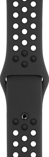 Apple Watch 38/40/41 mm Silicone Watch Strap Nike Sport Anthracite/Black Main Image