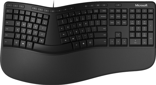 Microsoft Ergonomisch Toetsenbord Qwerty Coolblue - 23.59u, morgen huis