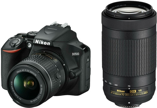 Nikon D3500 + AF-P DX 18-55mm f/3.5-5.6G VR + AF-P DX 70-300mm f/4.5-6.3G ED VR Main Image