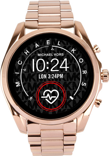 rose gold michael kors watch smartwatch