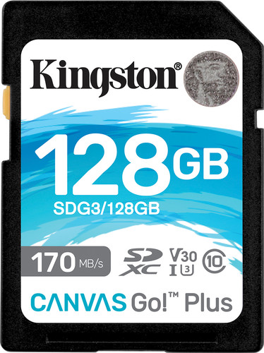 Kingston Canvas Go Plus 128GB Main Image