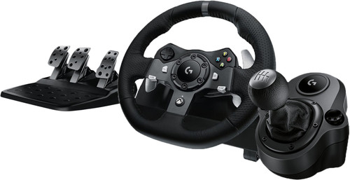 Logitech G920 Driving Force Xbox and PC + Logitech Driving Force