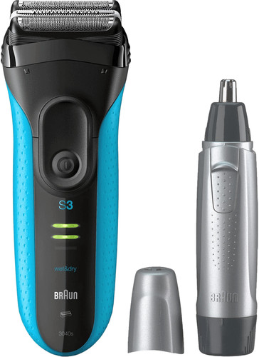 Braun 3040 Wet & Dry + Braun EN10 nose trimmer Main Image