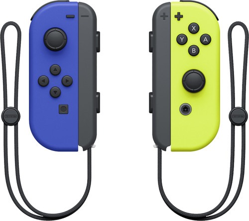 Nintendo Switch Joy-Con set Blauw/Neon - Coolblue - Voor 23.59u, morgen huis