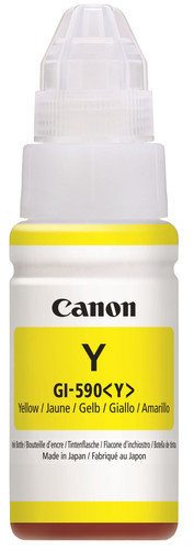 Canon GI-590 Y: Bottiglia Inchiostro Giallo Originale Per PIXMA G-series - 3