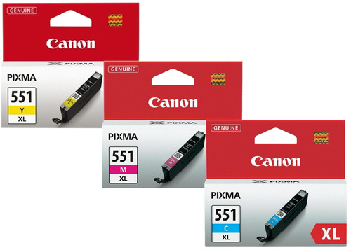 Canon CLI-551XL Cartridges Combo Pack Main Image