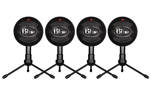 Blue Snowball Black Ice 4 pack Main Image